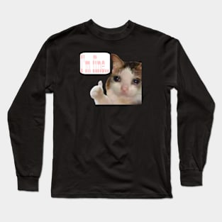 Cat cute Long Sleeve T-Shirt